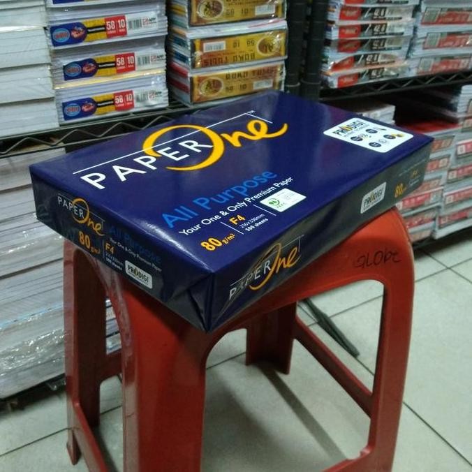 

HVS F4/Folio 80g Paper One (Legal) murah