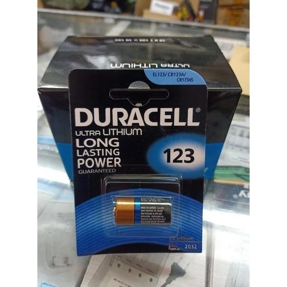 ready  Baterai Batre Battery DURACELL LITHIUM 3V 123 / CR 123 A / CR123 murah