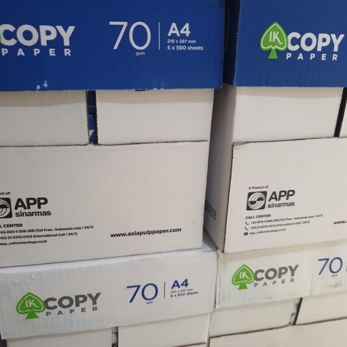 

kertas a4 copy paper 70 gram murah