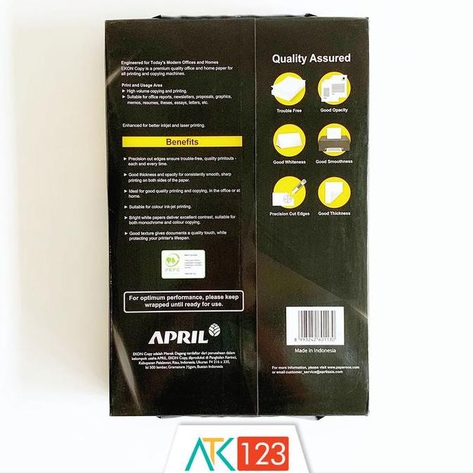 

Kertas HVS F4 75 gsm - Ekon Copy murah