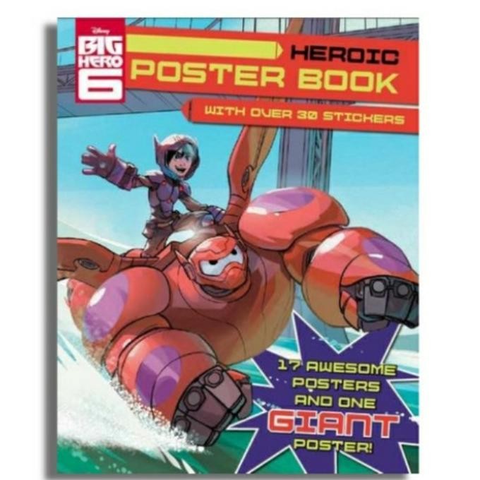 Disney Pixar Big Hero 6 Heroic Posterbook Stickers