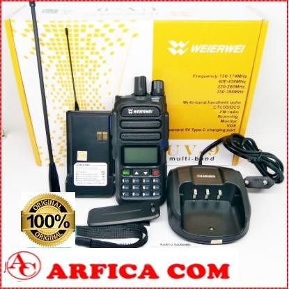 ready HT WEIERWEI UV9 UV 9 4BAND ORIGINAL - HT WEIRWEI UV 9 UV9 4 BAND MULTIBAND