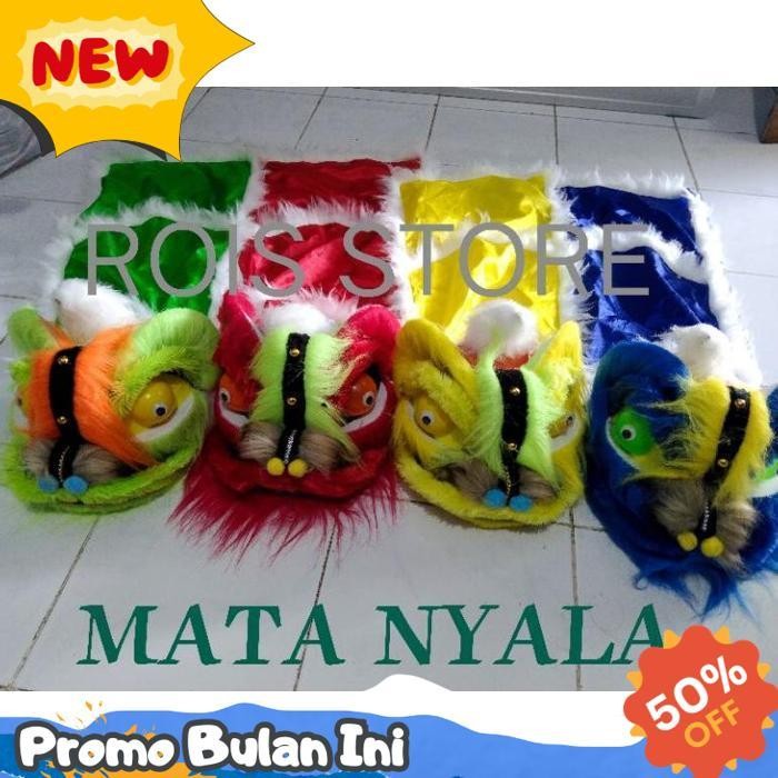 Trending Mainan Barongsai Anak Mata Nyala Kedip-Kedip
