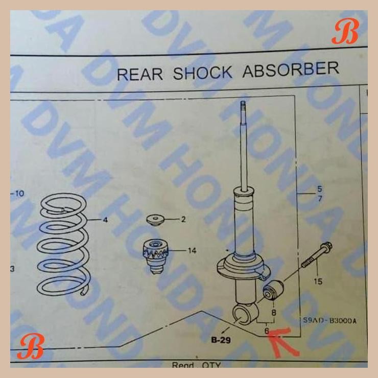 [DVM] SHOCKBREAKER BELAKANG IKYBI CRV RD