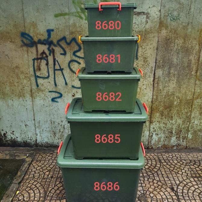 TERMURAH - (BANDUNG) Box Plastik BOX CONTAINER NIKURA. 8682 setara CB Shinpo 45