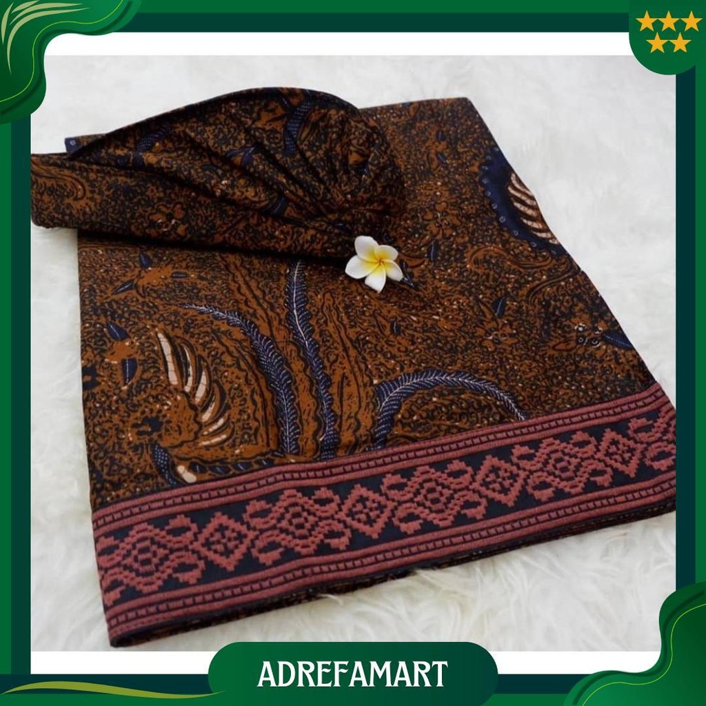 Set Couple Batik Klasik || Kamen, Saput & Udeng Setengah Jadi Gratis Ongkir