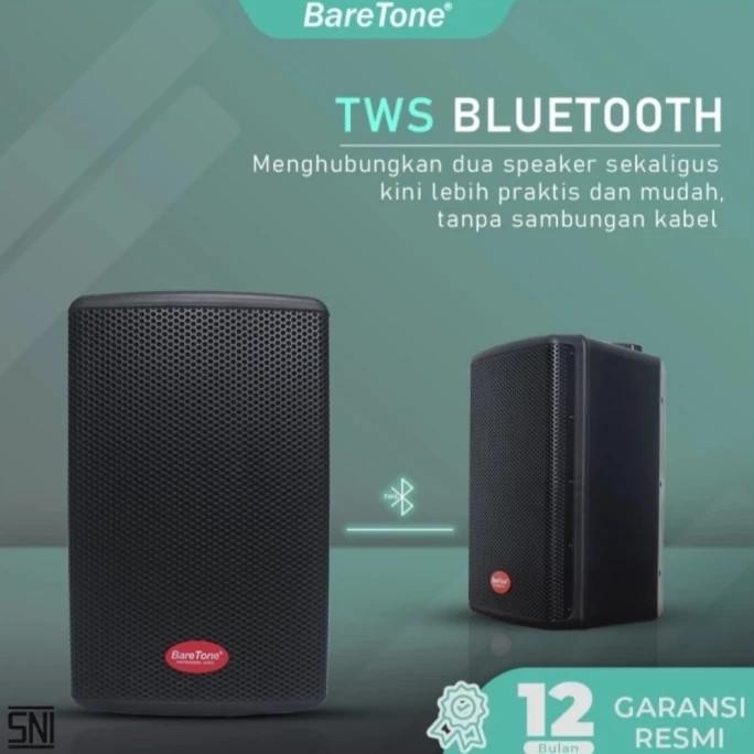 Promo Speaker Portable Baretone Max10He / Max 10He / Max 10 He Bluetooth-Tws