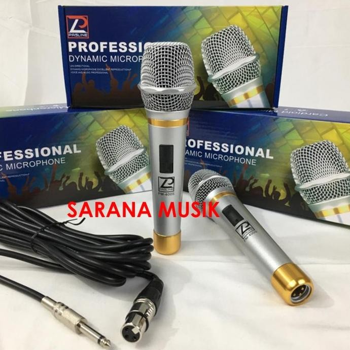 Terlaris Mic Kabel Pasline Pm-400S Pasline Pm400S Pasline Pm 400 Switch Mic
