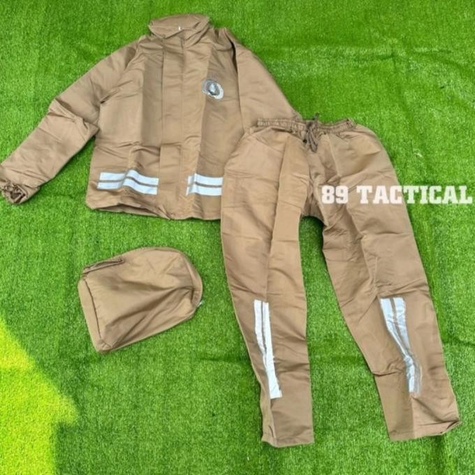 / Jas Hujan Jatah Polri Terbaru /