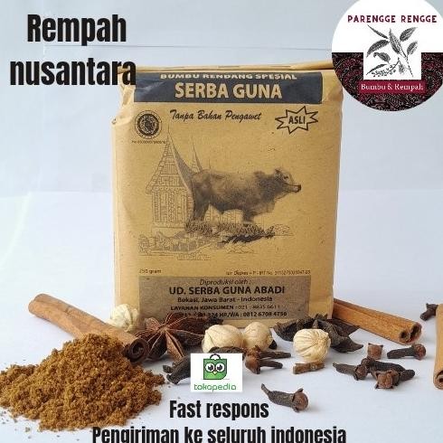 

Rempah nusantara / bumbu rendang spesial serba guna 1kg /instan LAT