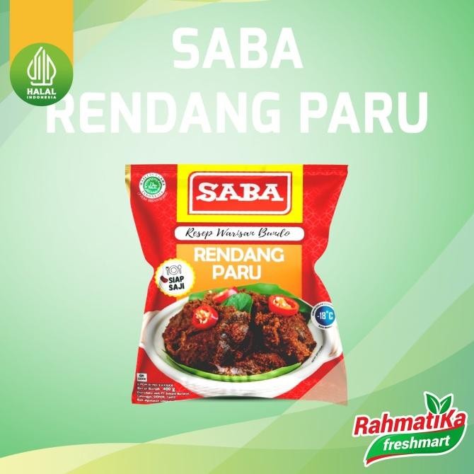 

SABA Rendang Paru Instan 350 gr LAT