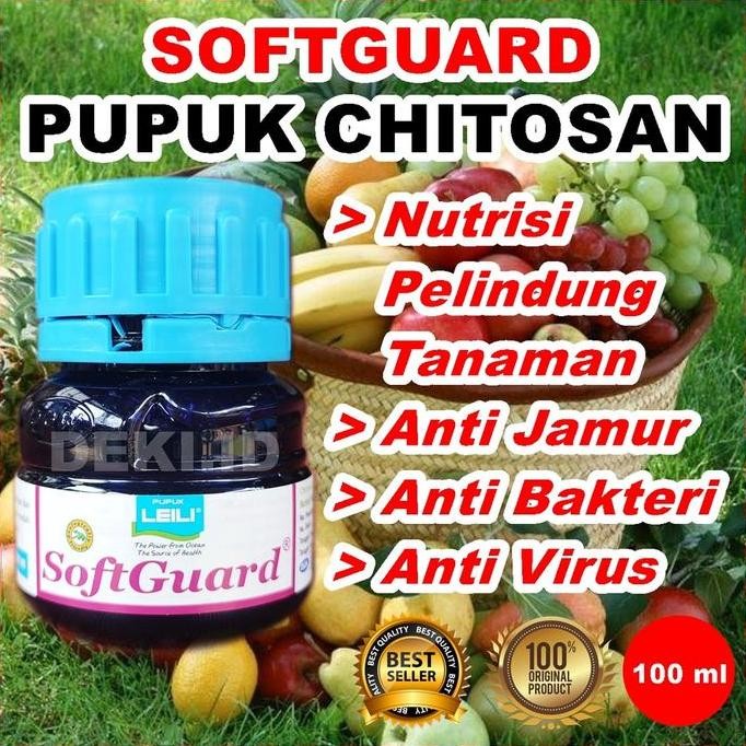 Terlaris Softguard 100 Ml Pupuk Chitosan Organik Cair Poc Citosan Tanaman Buah Sayur Bunga Hias Dgw 