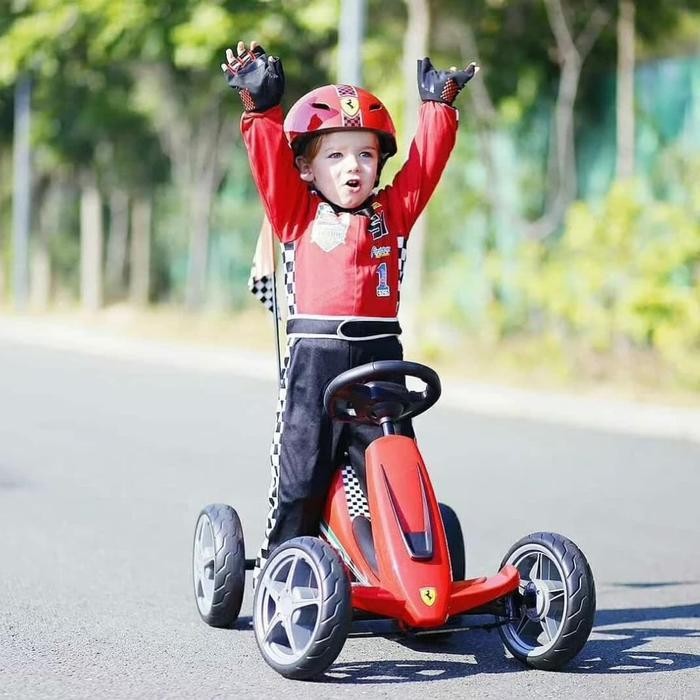 Mainan Anak Gokart Engkol, Dayung , Kayuh Ferary Licensed Original Dan Terpercaya