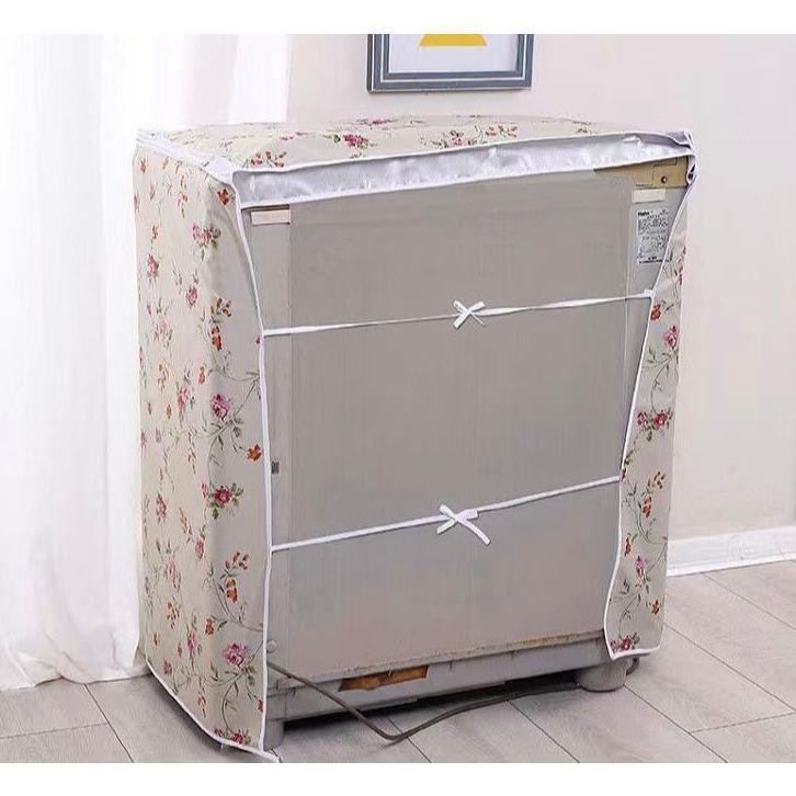 sarung mesin cuci 2 tabung / penutup mesin cuci 2 tabung / pelindung mesin cuci 2 tabung