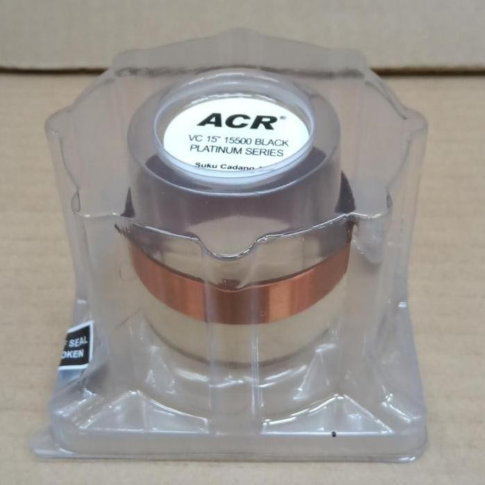 Terlaris Spul Voice Coil Acr 15" 15500 Black Platinum Series - Barang Ori