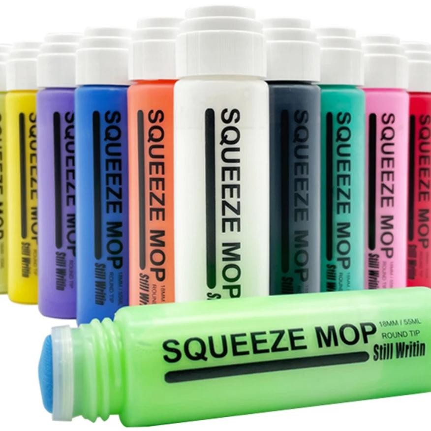 

Graffiti Flow Pen Oil-Based Round Head 18Mm/55Ml Hand-Painted Signature Pen Paint Pen Can Be Re-Used With Replaceable Ink