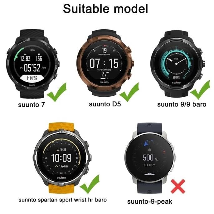 TALI JAM STRAP SUUNTO 9 - SUUNTO 9 BARO - SUUNTO 7 - SUUNTO D5 - SUUNTO SPARTAN SPORT WRIST HR COOPE