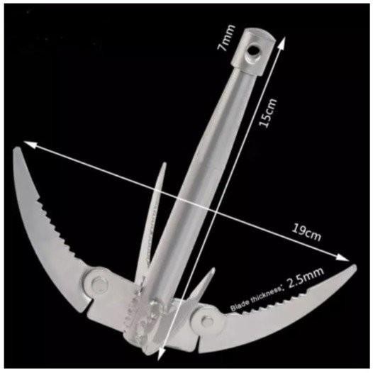 Jangkar / Anchor Untuk Perahu Karet ( Perahu Kecil ) Original Dan Terpercaya