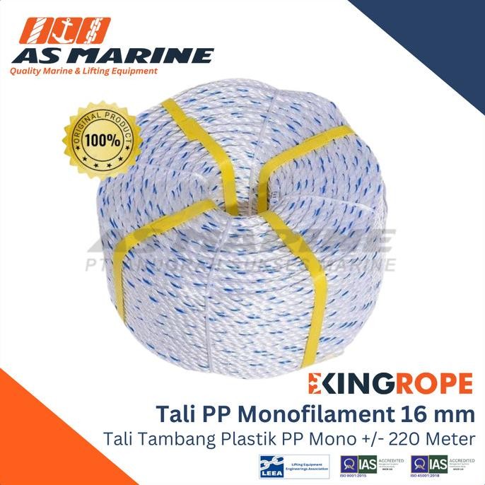 

Tali Tambang Pp Mono / Tali Plastik Pp Monofilament 16Mm Original