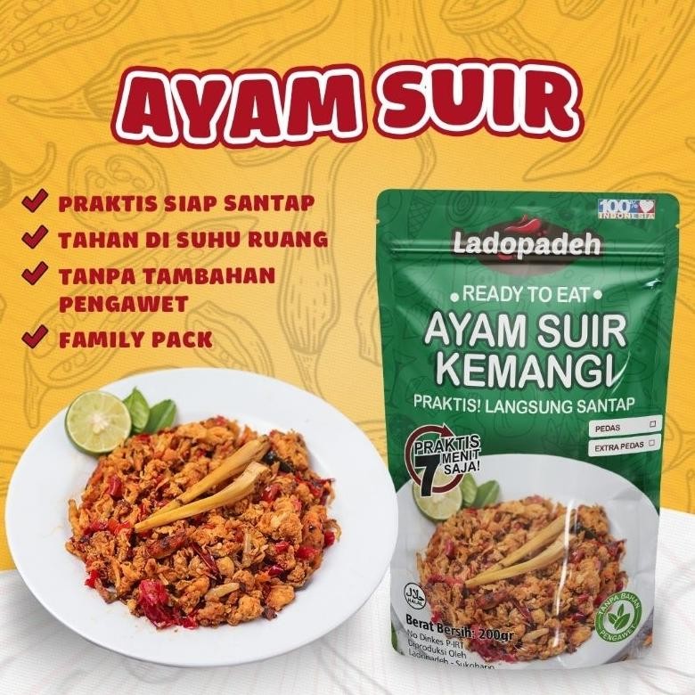 

TERLARIS AYAM SUIR KEMANGI | FAMILY PACK - LADOPADEH Siap kirim