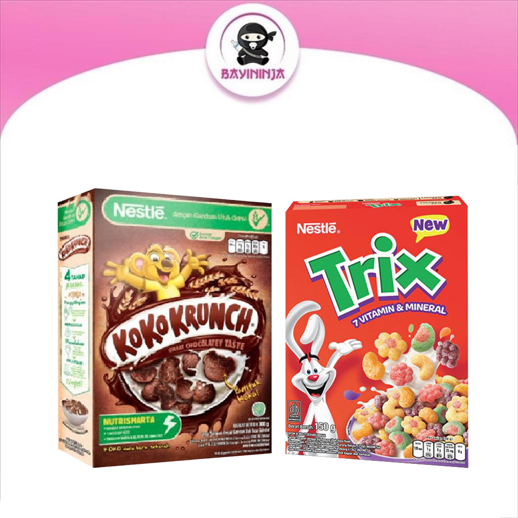 

Koko Krunch Sereal Gandum 300 g | Sereal Trix 150g