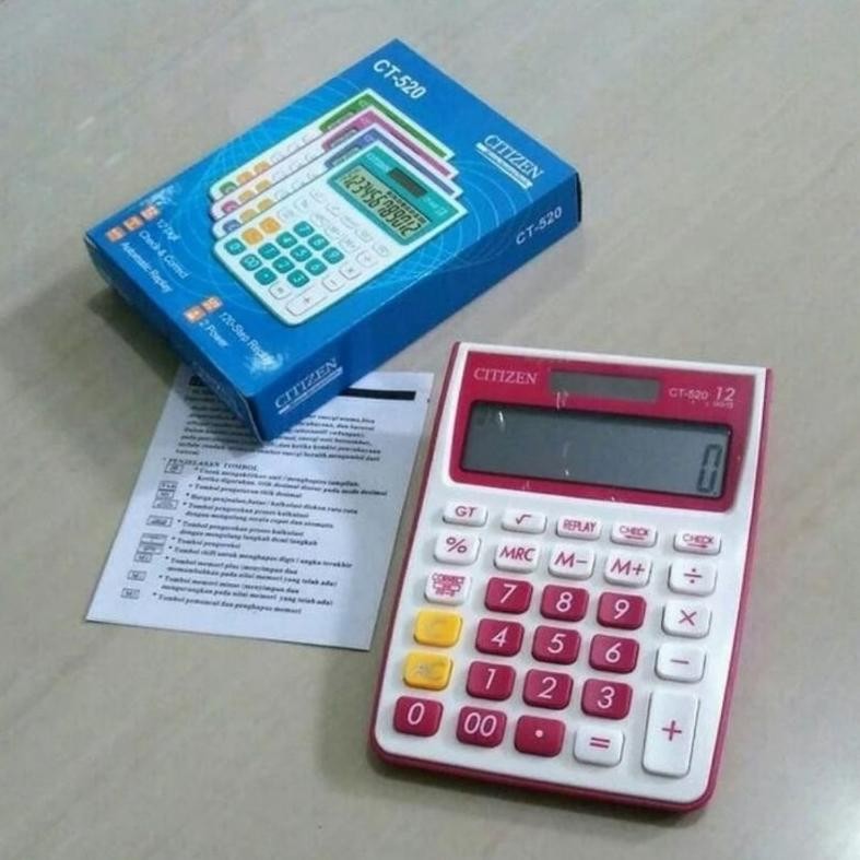 

Hjg-7 Tr24 Kalkulator . Ct-520 - Calculator Warna Warni Bisa Cek Ulang Ct520 Original