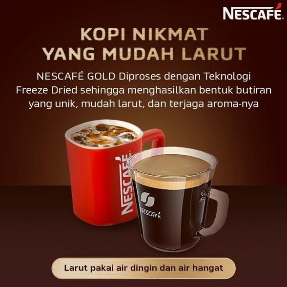 

Grosir Nescafe Gold Kopi Instan Kopi Hitam 100G Jar