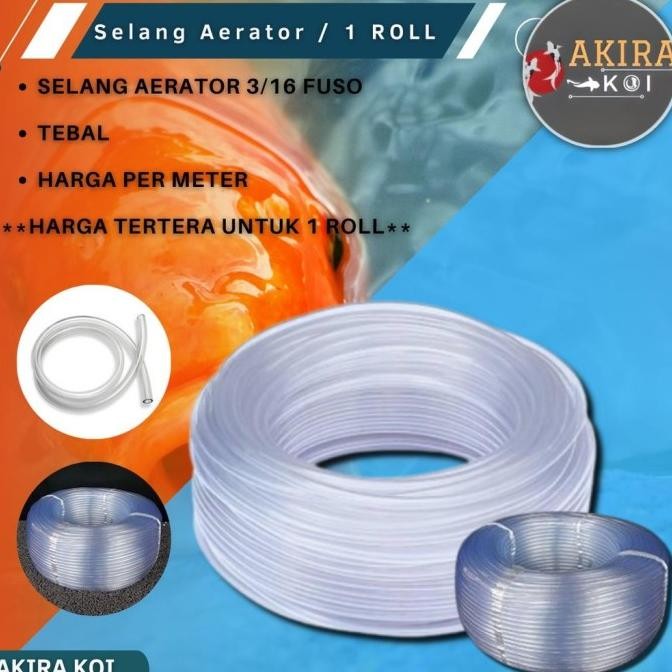 DISKON SELANG AERATOR 100 METER KOLAM IKAN KOI