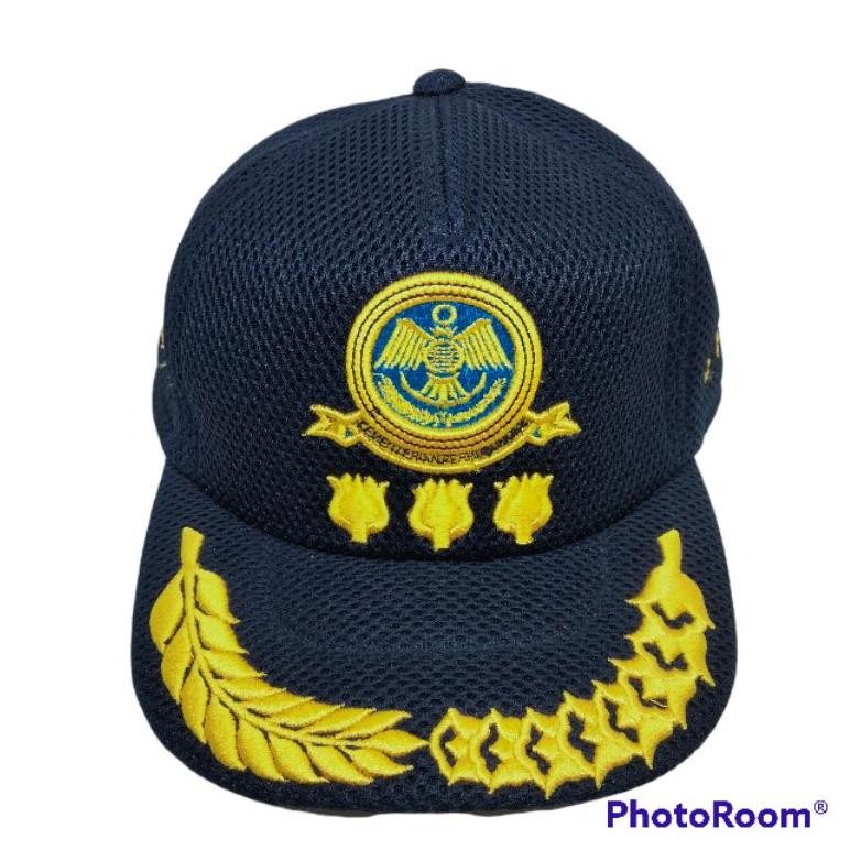 Me41 Topi Kemenhub / Topi Dishub / Topi Perhubungan / Topi Golongan Perhubungan Golongan 3D / Topi P