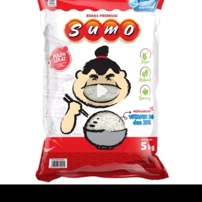 

Ready beras putih sumo 5kg plastik merah