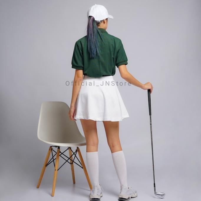 Tersedia Kaos Polo Premium Wanita | Hijau Army