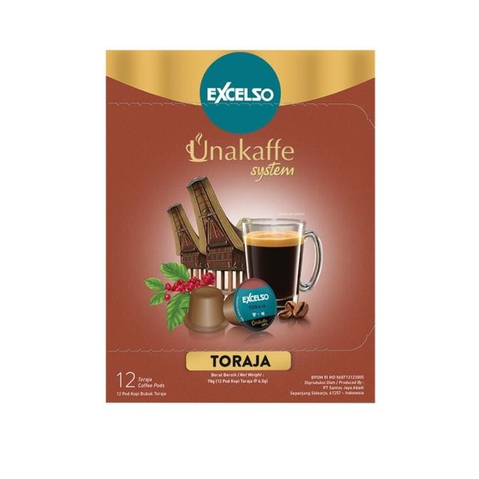 

Murah Kopi Kapsul Excelso Unakaffe Toraja - Pack Of 5 Folding Box