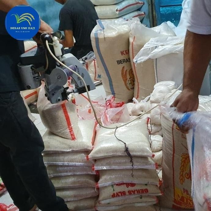 

Ready Beras putih kemasan 5 literan Rp 40rb