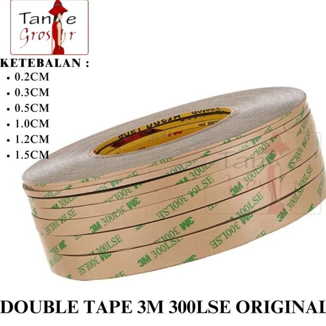 ready DOUBLE TAPE 3M 300LSE LEM TIPIS KUAT ORIGINAL murah
