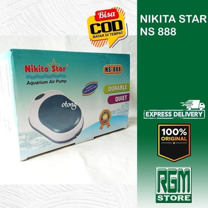 DISKON NIKITA STAR NS 888 NS888 AERATOR 2 LUBANG AIRPUMP AQUARIUM