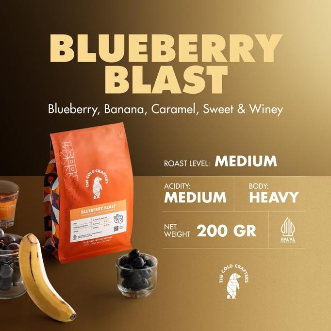 

Grosir Blueberry Blast Natural Anaerob Arabica Coffee Arabika Biji Kopi Bubuk