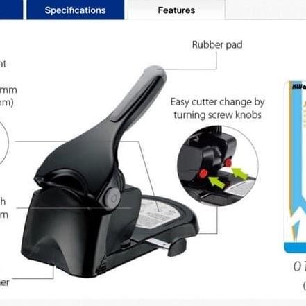 

ready Pembolong KW-trio 9574 effortless Lever-tech Heavy Duty 2 Hole Punch murah