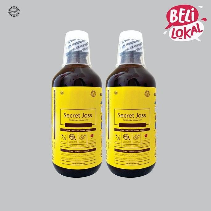 

STOK TERBATAS PAKET : 2 BOTOL SECRET JOSS LEMON, CUKA APEL , SARI KURMA DAN KAYU MANIS