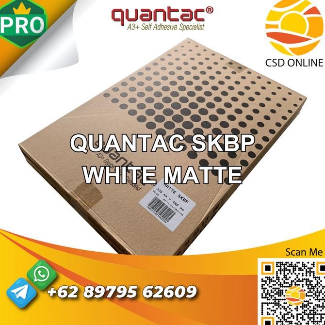 

ready QUANTAC UNIVERSAL & SKBP Sticker Vinyl A3+ Digital Print - PACK murah