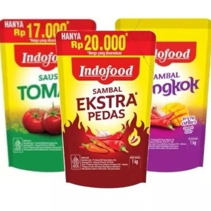 

Indofood Sambal Extra Pedas Pouch | Bangkok Pouch - 1kg