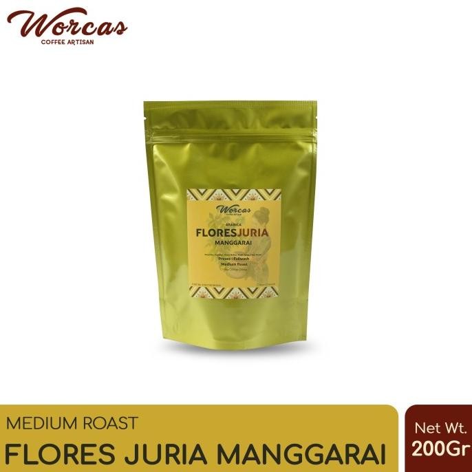 

Murah Worcas Kopi Arabica Flores Juria Manggarai 200 Gram Medium Roast