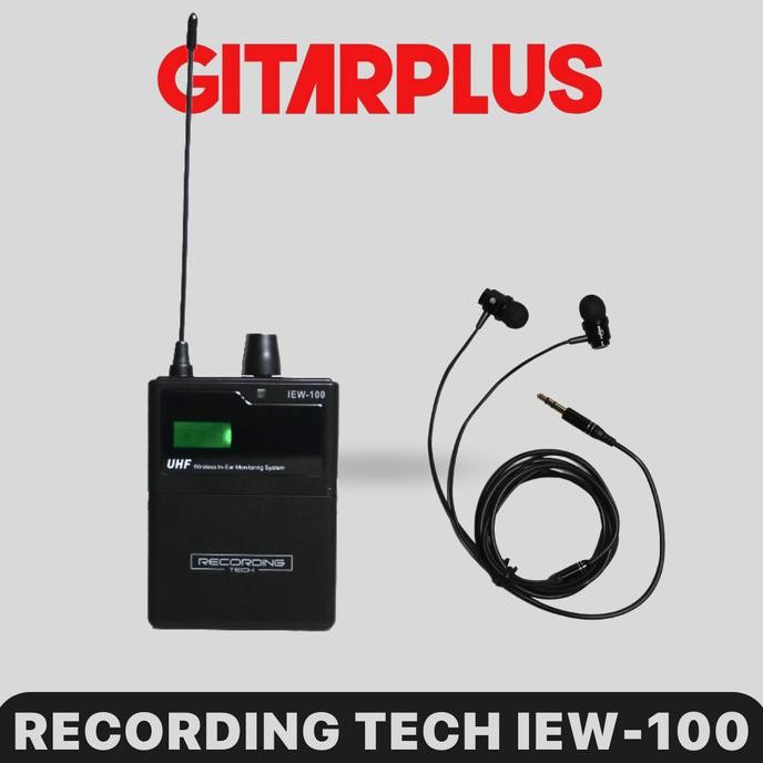 RECORDING TECH IEW-100 Wireless Receiver | IEM IEW100 RX