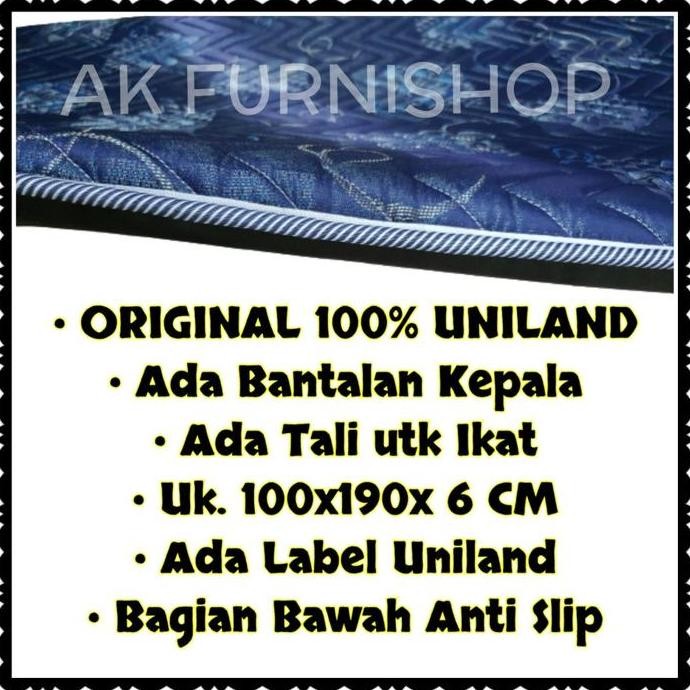 ready  Kasur Gulung Travel Uniland / Kasur Lipat Bantalan UNILAND