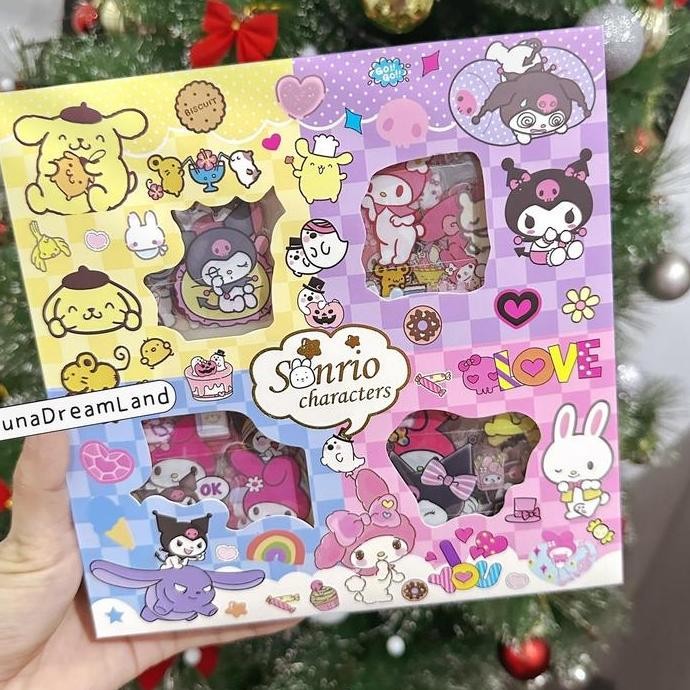 

tyS (100 Lembar) Sticker Sanriiio Mix Karakter