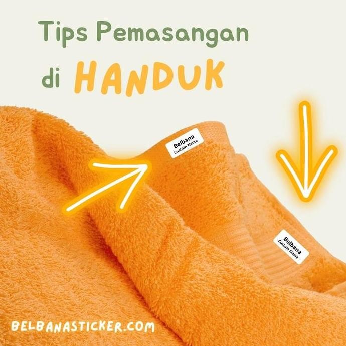 

ready Belbana label stiker sticker baju lebel seragam bukan bordir nama murah