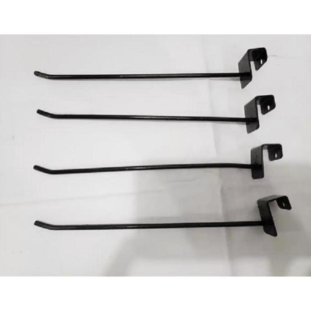 

tyS Hook Cantolan HITAM Ram Kawat Putih10cm isi 12pcs