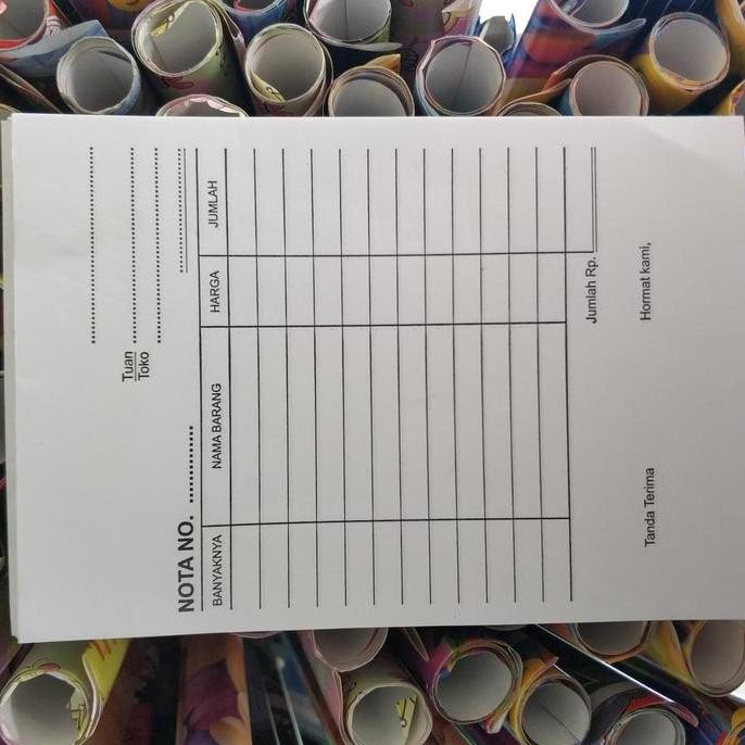 

tyS Bon Nota Kecil 1 Ply