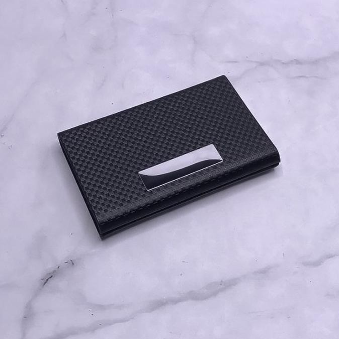 

tyS Tempat Kartu Nama / Name Card Holder Kulit Motif Kotak