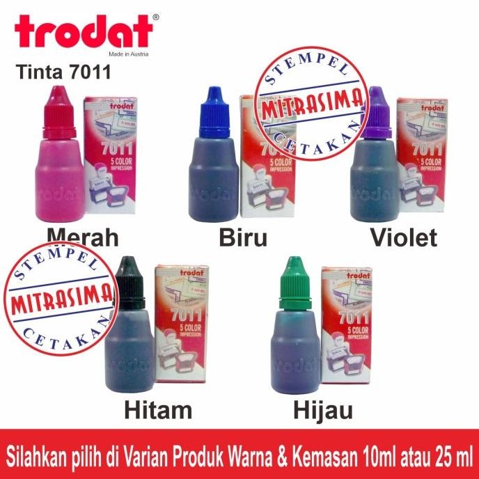 

tyS Trodat 7011 ( Tinta stempel Self Inking )