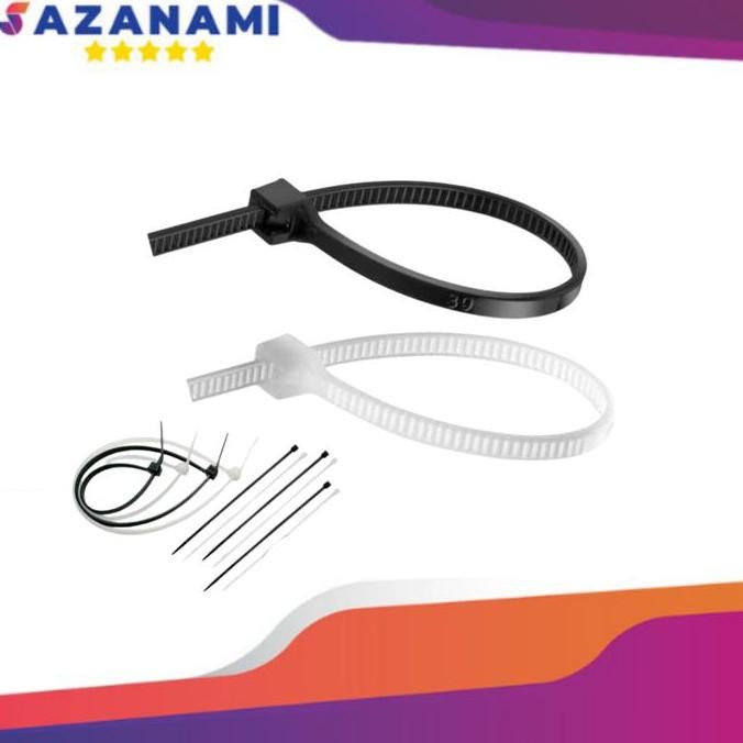 

tyS KABEL TIES 30 CM 3.6 X 300MM CABLE TIE TIS KABEL NYLON PENGIKAT
